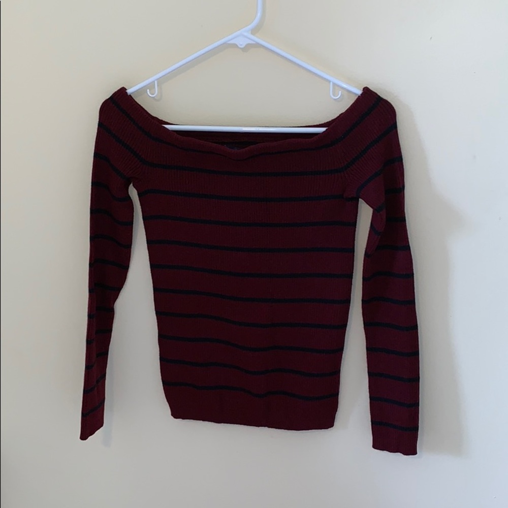 American Eagle off the shoulder top